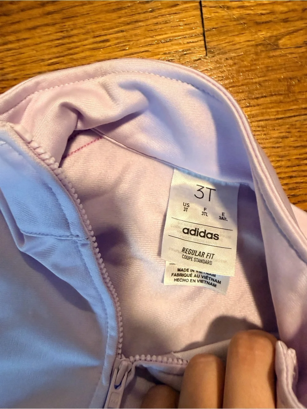 adidas Kids Lavender/Purple Track Jacket & Pants Set